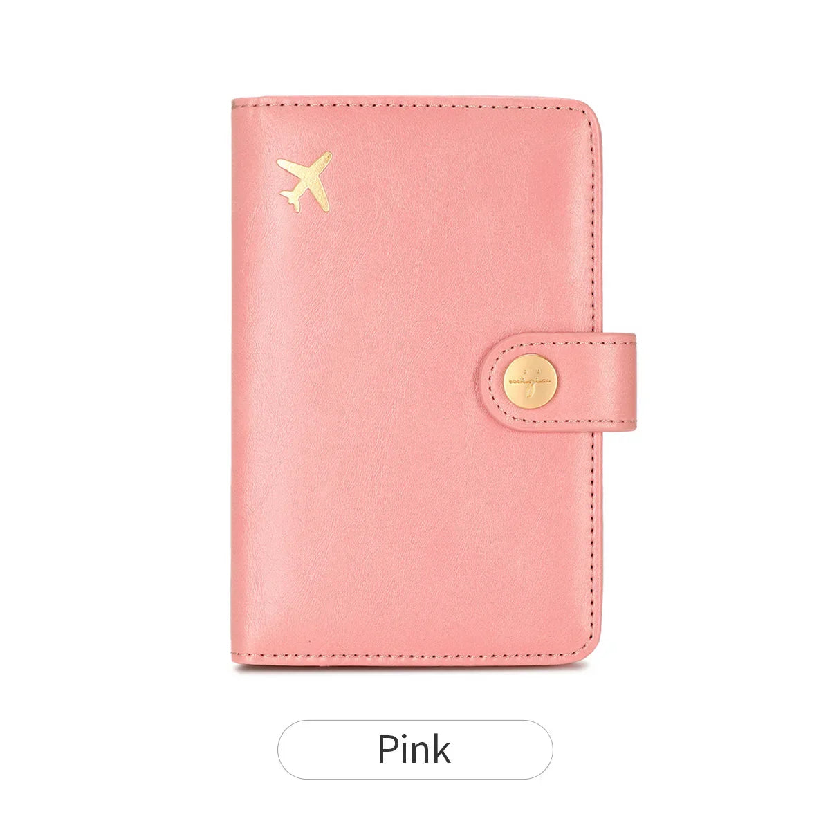 Minimalist RFID Passport Clip Multifunctional PU Leather Wallet – ID & Credit Card Holder Travel Accessory
