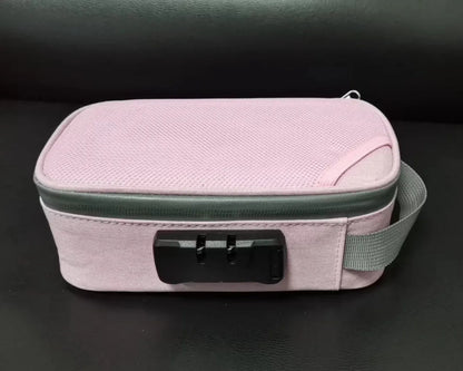 Large-Capacity Smell Proof Bag with Lock — Activated Carbon Deodorizer Portable Pipe Storage Bag