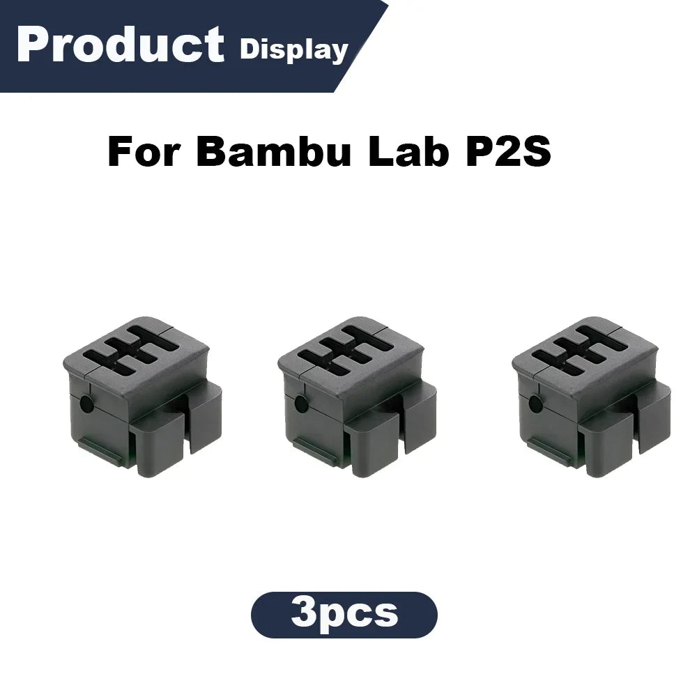 Bambu Lab Nozzle Wiper - Silicone Hotend Cleaning Brush for H2D, H2C & P2S Printers