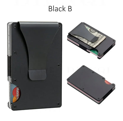 Carbon Fiber Minimalist Slim Wallet for Men – RFID-Blocking Credit Card Holder & Cashback Cardholder Case