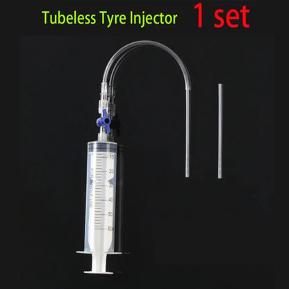 RL225 Tubeless Tyre Injector — Bicycle Sealant Injection Tool with Valve for MTB & Road Bikes