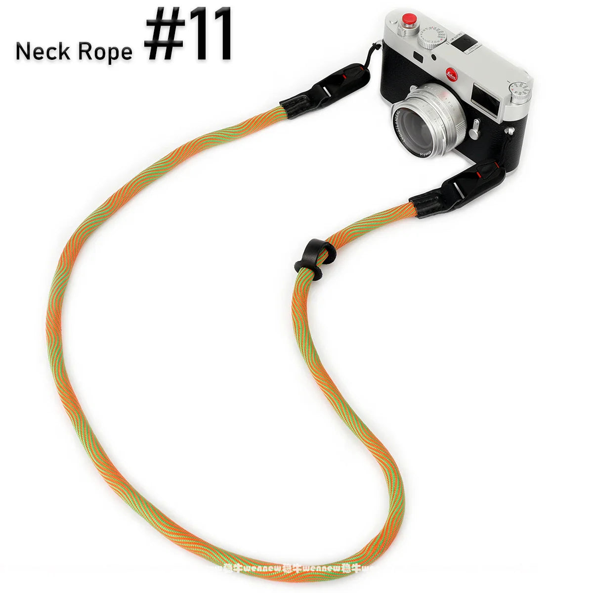 Nylon Rope Sling Quick Release Camera Strap – Wrist & Neck Shoulder Strap for Fujifilm, Sony, Nikon, Canon & Leica Mirrorless Cameras