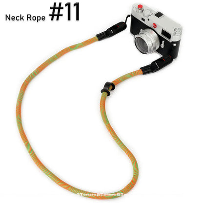 Nylon Rope Sling Quick Release Camera Strap – Wrist & Neck Shoulder Strap for Fujifilm, Sony, Nikon, Canon & Leica Mirrorless Cameras
