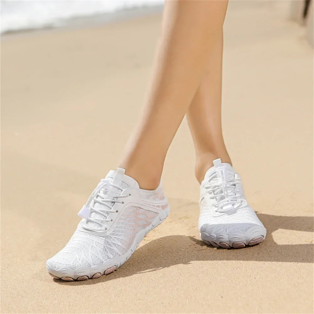 Unisex Aqua Water Shoes – Anti-Slip Quick-Dry Barefoot Sneakers for Beach, Swimming, Wading & Outdoor Activities