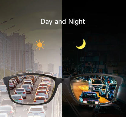 Photochromic Polarized Sunglasses — Day & Night Ultra-Light Driving Sunglasses for Men and Women