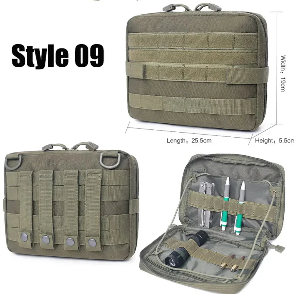 IFAK EDC Waist Bag - Outdoor Emergency Tool Kit and First Aid Kit for Hunting, Camping, and Survival