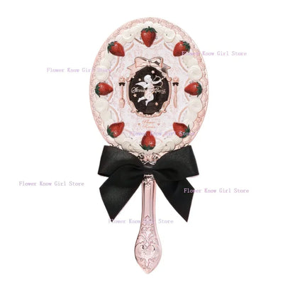 Flower Knows Butterfly Cloud Collar Makeup Mirror – Compact Handheld Mirror