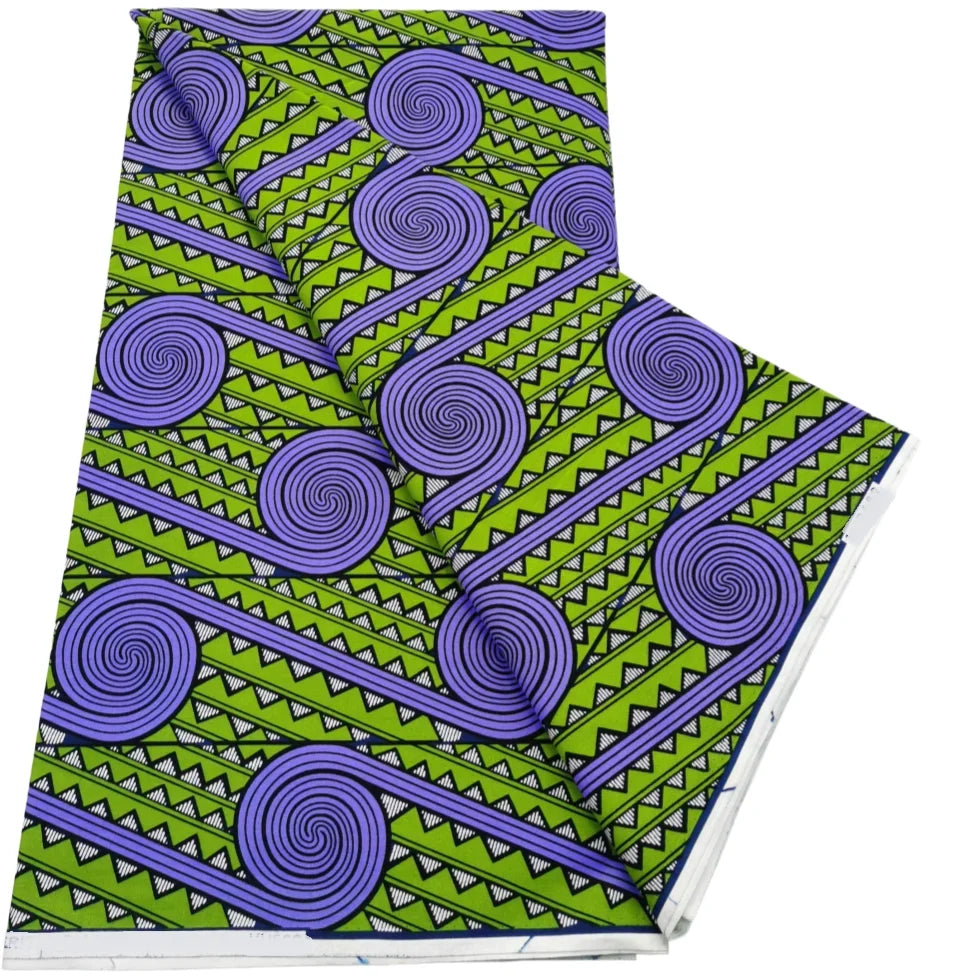100% Cotton Real Wax Ankara Fabric - 2026 African Print Wedding Dress Sewing Fabric