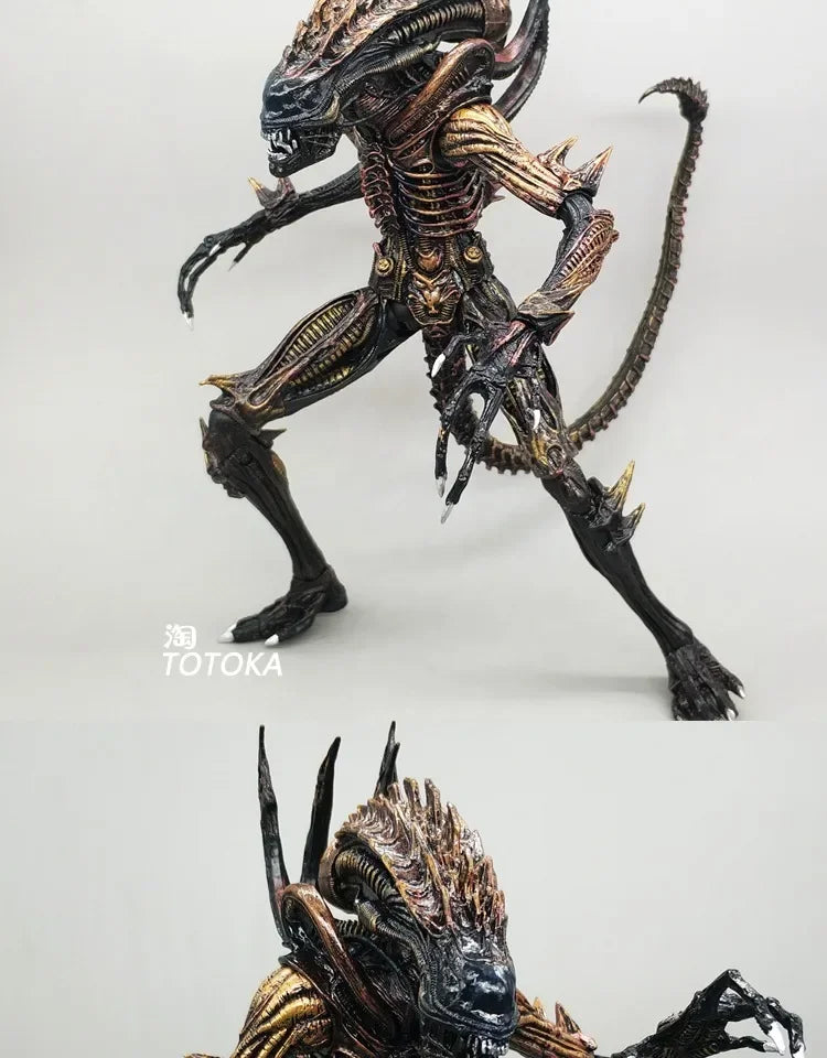 NECA Xenomorph Alien vs. Predator Action Figure — Fully Articulated Collectible with Movable Joints, Cool Toy & Gift