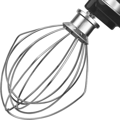 K45WW Wire Whip Attachment for Tilt-Head Stand Mixer – Stainless Steel Egg Beater & Cake Whisk for KitchenAid