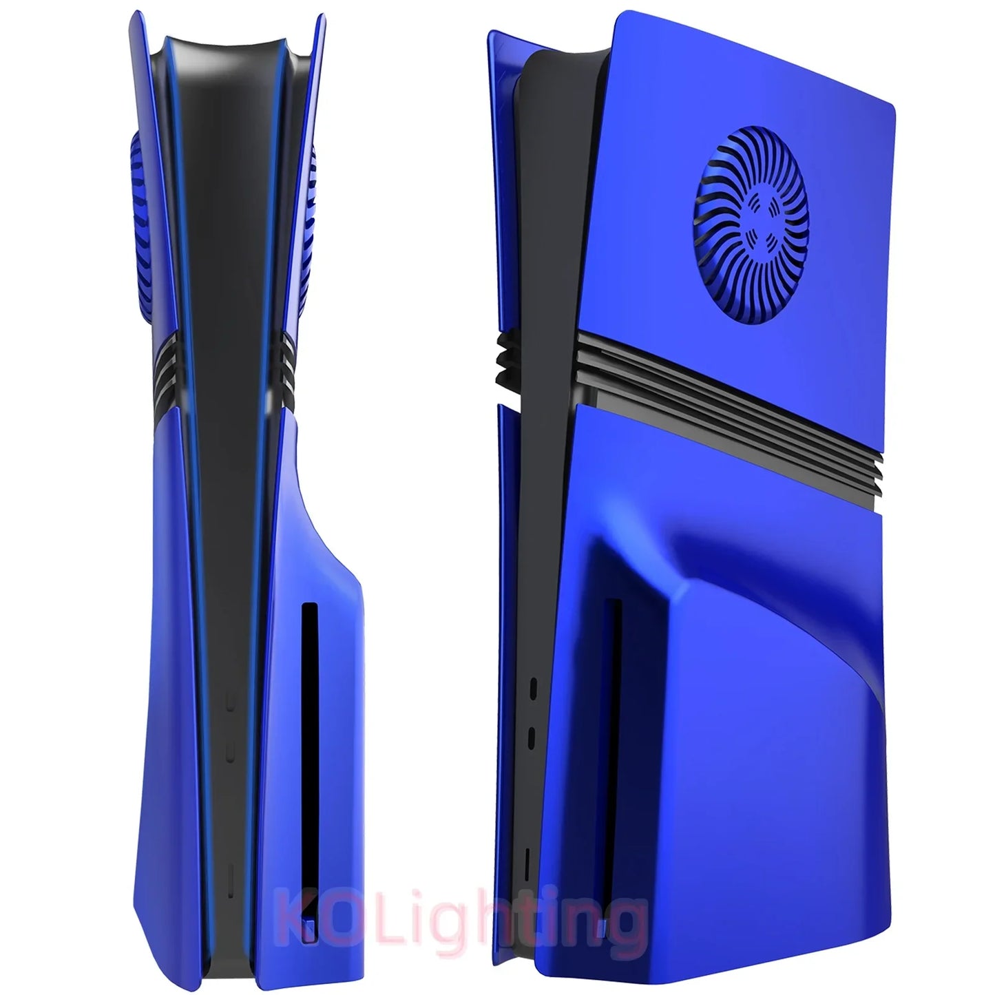 High-Strength ABS Cooling Vent Faceplate – Matte Replacement Shell for PS5 Pro Disc Console