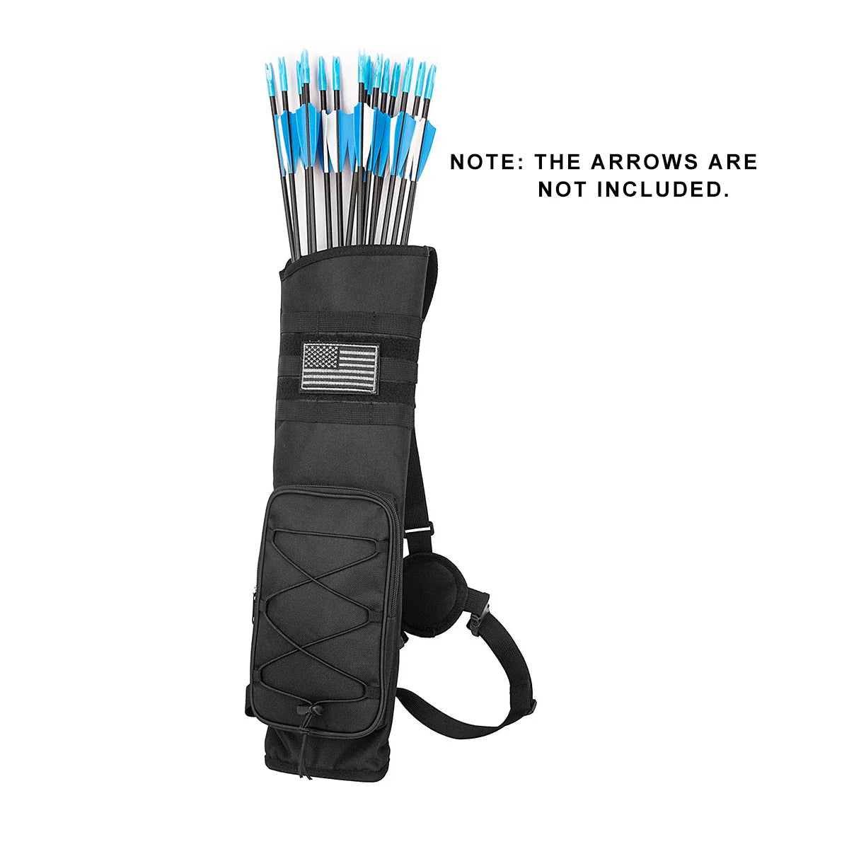 Archery Quiver Shoulder Bag — Arrow Holder for Hunting, Shooting & Target Practice