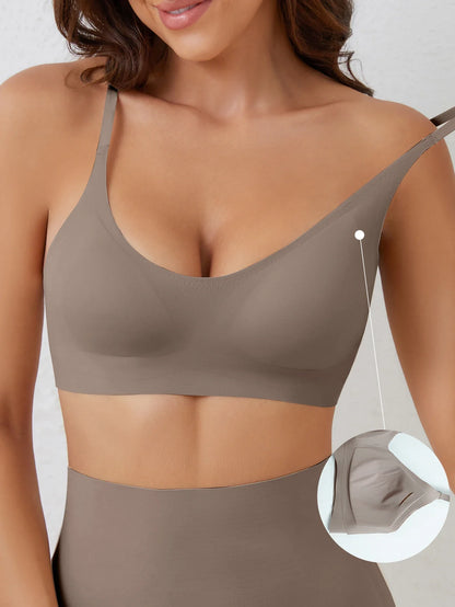 Soft Support Seamless Bra – Comfortable, Light, Breathable, No Steel Ring Gathering Underwear