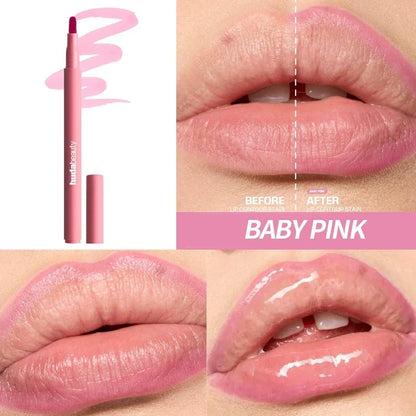 Velvet Brown Lip Liner - Nude Matte Waterproof Cherry Red Lip Contour Pencil for Women