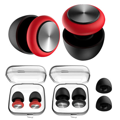 Silicone Soundproof Earplugs — Anti-Noise Sleeping & Swimming Ear Protection, Noise Reduction & Sound Insulation