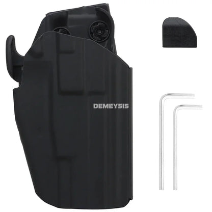 Adjustable Tactical Gun Holster – Lightweight Waist Pistol Carry Case for Right/Left Hand Shooting, Hunting & Outdoor Use