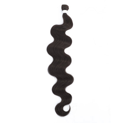 Colorful Body Wave Hair Bundles 613 Piano Blonde – Ombre Synthetic Hair Extensions, Thick Ponytail & Loose Deep Weaving