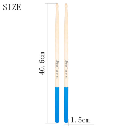 5A Maple Drumsticks – DS-09 Multicolor Drum Mallets, Professional Percussion Musical Instrument Accessories