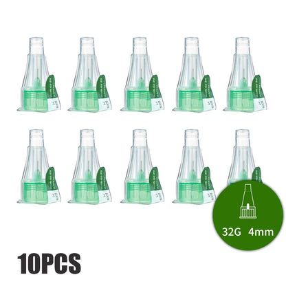 10-200PCS Insulin Cartridges — Magic Pen & Lilly Injection Pen Tips, 32G/31G (0.23x4mm, 0.25x6mm/8mm)