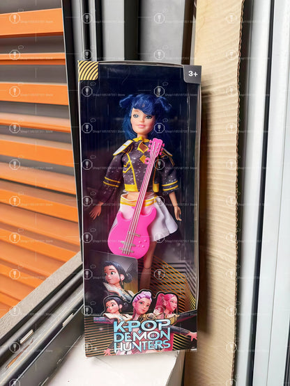 K-Pop Demon Hunters Humanoid Dolls — Mira, Rumi & Zoey (Music & No-Music) | Articulated Christmas Gift Box