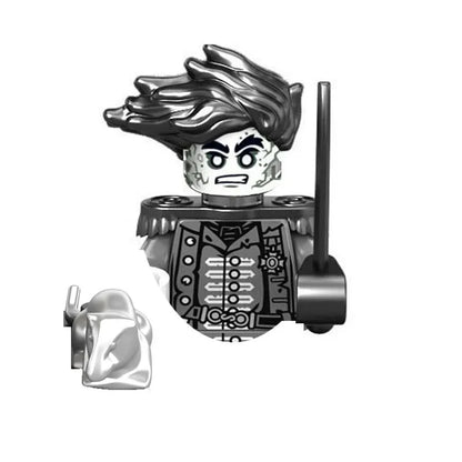 Locking Alien Action Figure — Prometheus Ice Monster Robot Building Blocks Toy, Educational Gift for Children