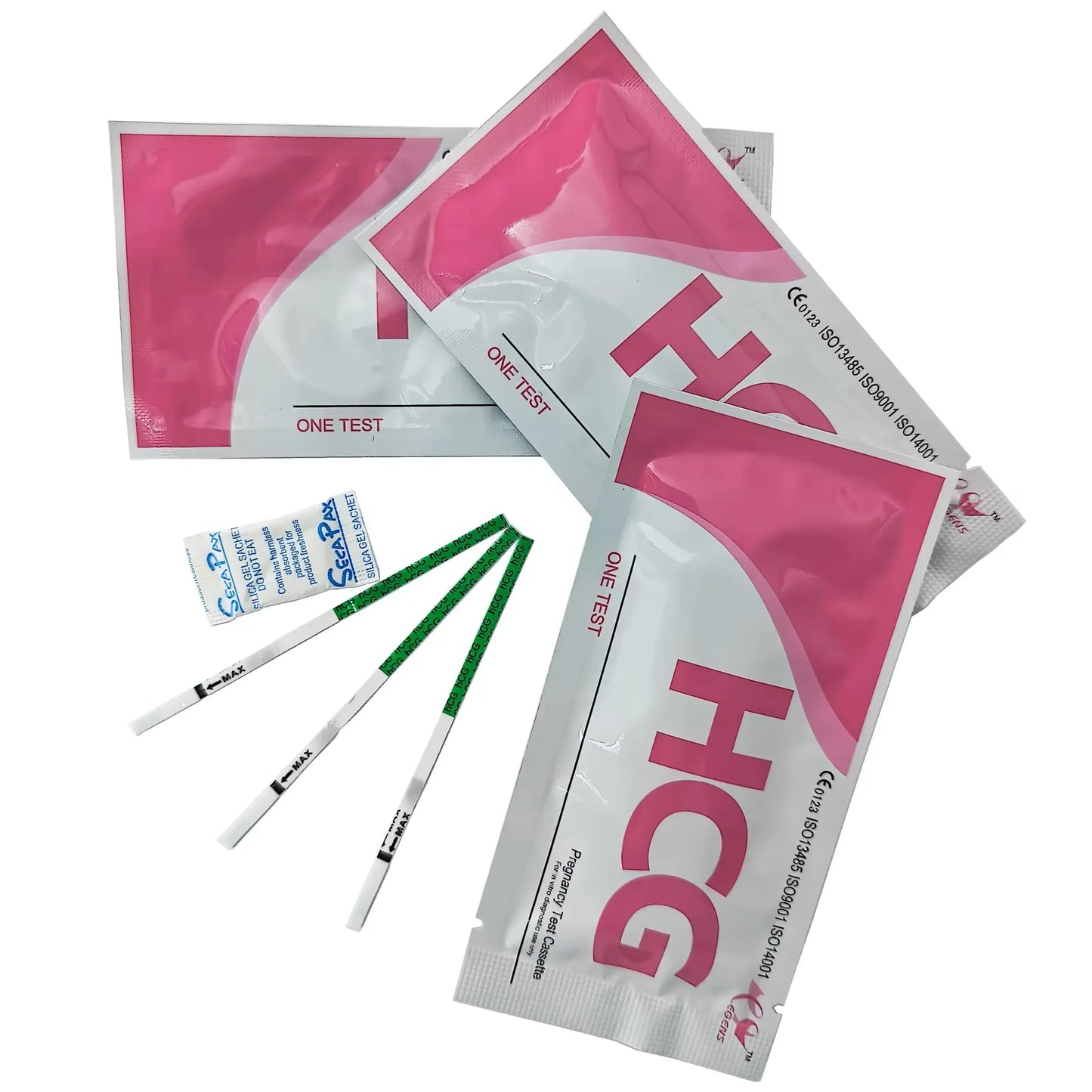 50 Pregnancy Test Strips – Early Detection HCG Tests for Women, Over 99% Accurate, Results Up to 6 Days Early