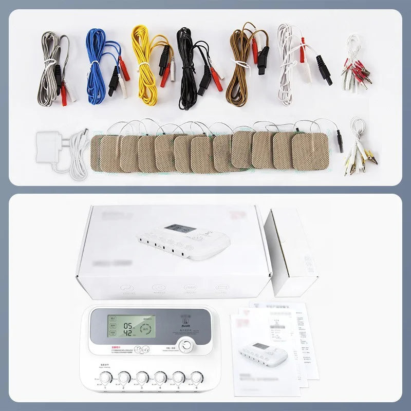 Hwato SDZ III Electroacupuncture Machine — 6-Channel Nerve & Muscle Stimulator Therapy Device for Acupuncture Treatment