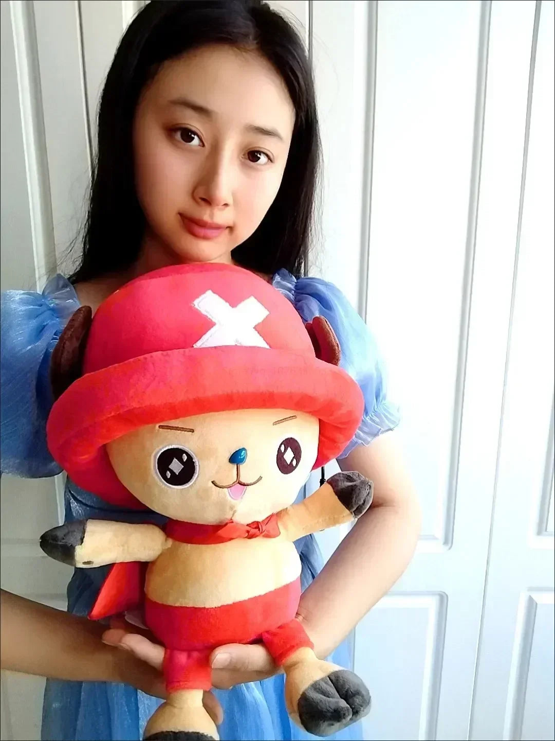 35-70cm One Piece Tony Tony Chopper Plush Doll – Soft Anime Figure, Bedroom Decoration, Sleeping Pillow & Kids Xmas Gift Toy