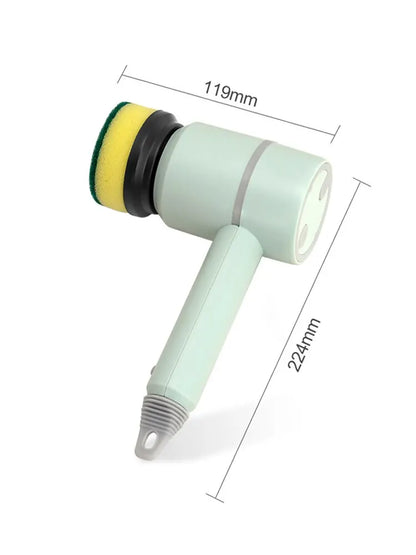 USB Rechargeable Electric Cleaning Brush - Multi-Functional Rotary Scrubber for Household Appliances, Home Cleaning Gadget