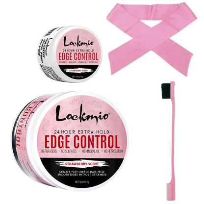 Edge Control Gel for Women & Kids – 30g Long-Lasting Anti-Frizz Hair Wax, Strong Hold Smoothing Styling Pomade for Natural Finish