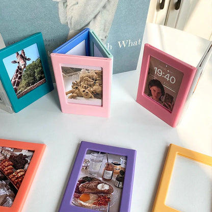 3-Inch Magnetic Photo Frames for Fujifilm Instax Mini – Compatible with Mini 12/11/Evo/40/7+/25/90/99/SE/Link2/3 Film