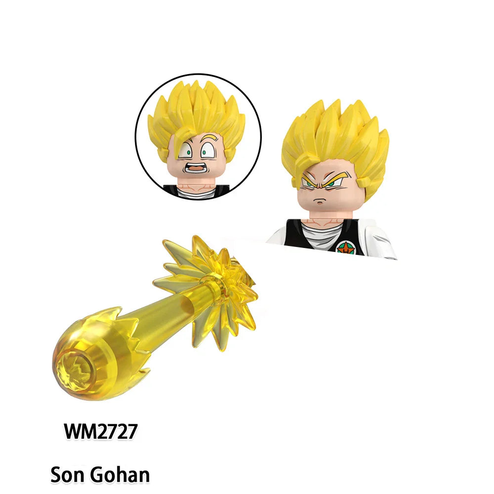 BANDAI Dragon Ball Mini Program Dolls – WM6182/WM6183/WM6184 Anime Adventure Action Toy & Puzzle Gift for Kids