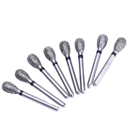 AZDENT Dental Diamond Burs Kit – Multiple Models with Black Storage Box for High-Speed Handpiece
