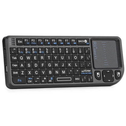 Rii X1 2.4GHz Mini Wireless Keyboard with TouchPad – English/ES/FR Layout for Android TV Box, PC & Laptop