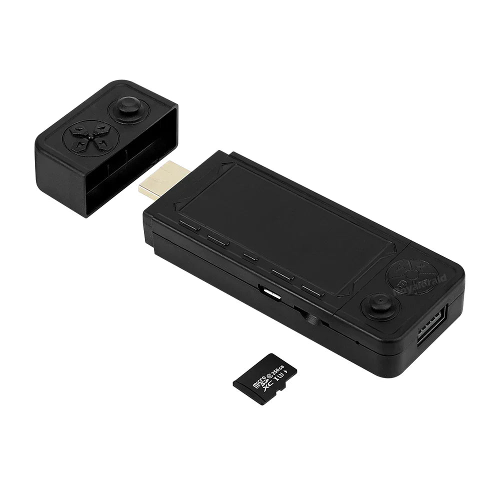 NEW 128GB X9 PRO Retro Game Console — TV Video Game Stick with 45+ Emulators for PS1, PSP, NDS, N64 & 40,000+ Games, 2.4G Dual Controllers