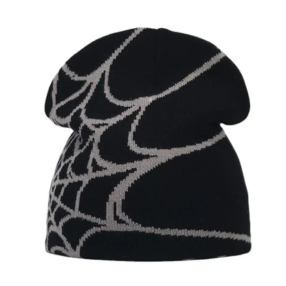 Y2K Letter Knitted Beanie Cap – Unisex Winter Autumn Warm Ski Skullcap, Hip Hop Streetwear Ear Cover Hat for Men & Women