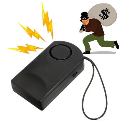 Portable 120dB Wireless Touch Sensor Security Alarm – Loud Door Knob Entry Alert for Anti-Theft, Hotel & Travel Safety