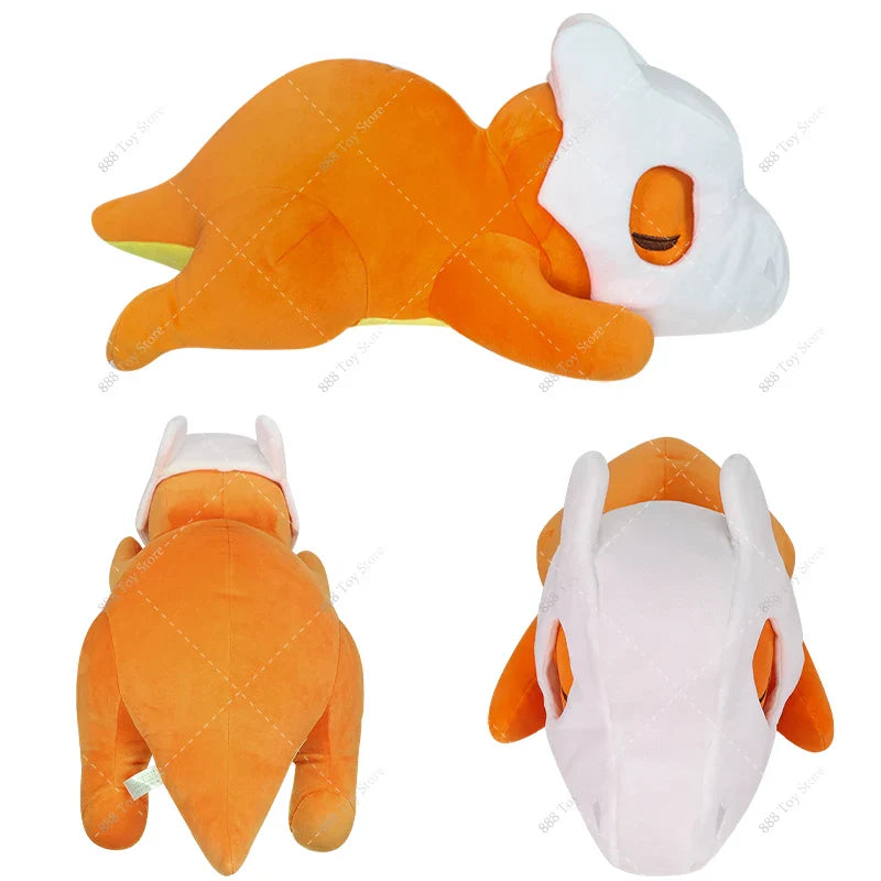Pokemon Sleep Mega Charizard X Plush Cushion – Anime Cubone, Charmander, Umbreon & Garchomp Stuffed Pillow Toy for Kids Gift