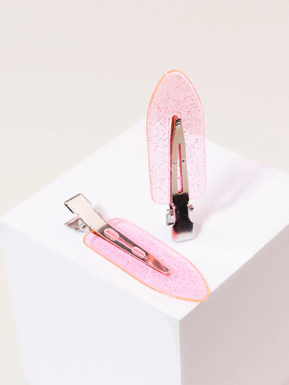 Seamless Transparent Hair Clips - 10-Piece Styling Clips for Wigs & Hair
