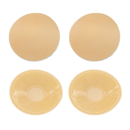 Reusable Invisible Silicone Nipple Covers – Self-Adhesive Bra Pasties Pads for Women