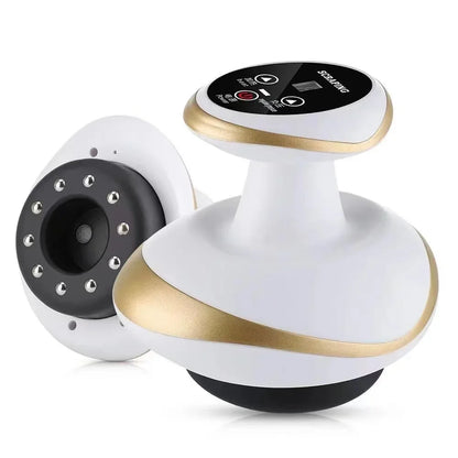 Electric Meridian Massage Brush – Full Body Cupping & Scraping Massager for Abdomen & Back Relief at Home