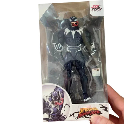 ZD 1/10 Marvel Legends Action Figures – Venom, Spider-Man, Iron Man, Thanos, Captain America, Black Panther Toy