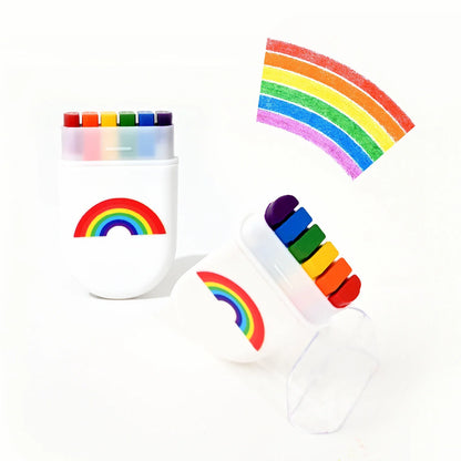 2/3pcs Rainbow Crayon Paint Set | Colorful Birthday Party Accessories & Family Costume Gift