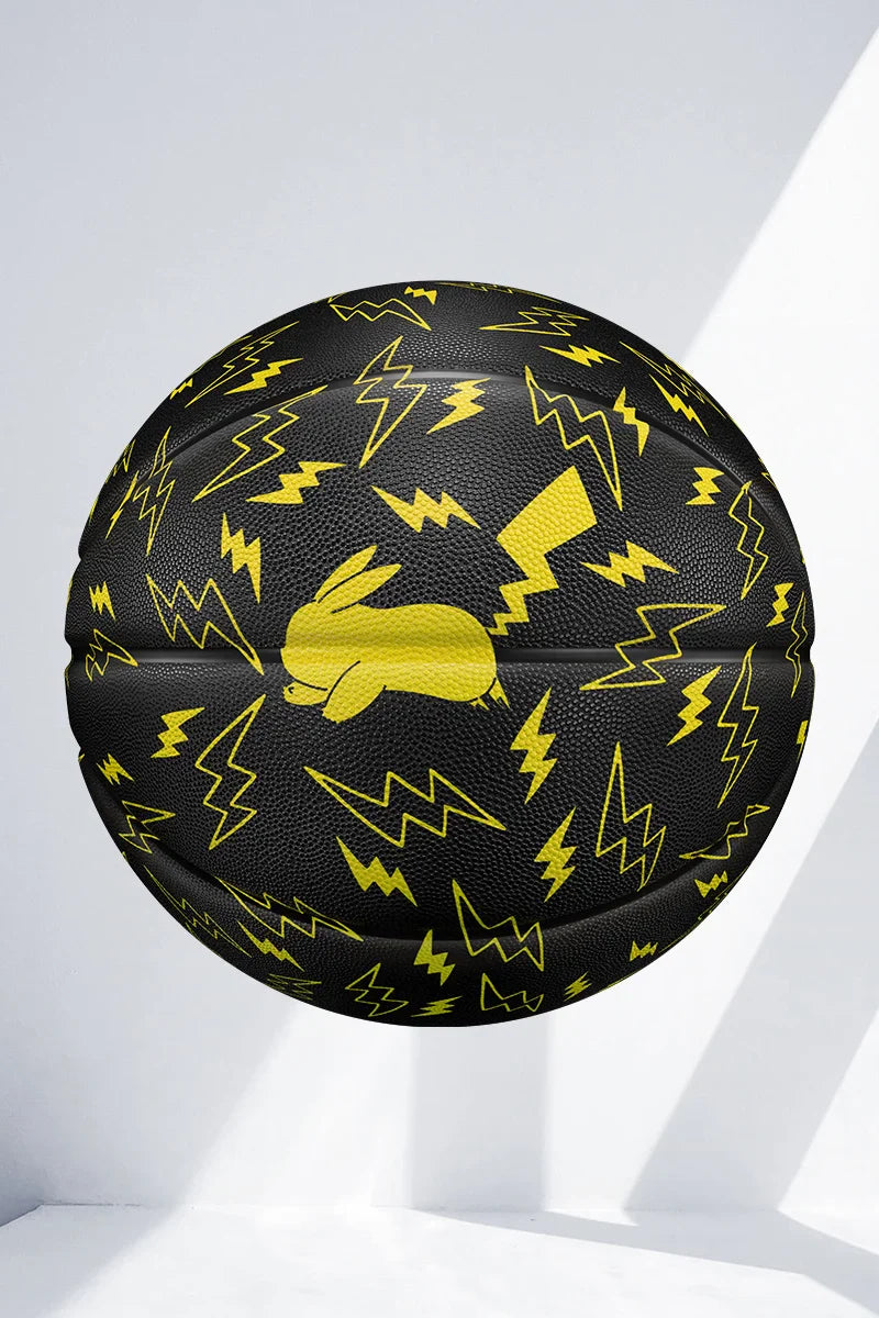 Professional PU Leather Basketball Size 7 – Indoor & Outdoor Game Ball with Pump