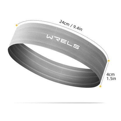 Quick-Dry Sports Headband Anti-Slip Sweatband for Men & Women – Lightweight Yoga, Running, Fitness & Workout Hair Band