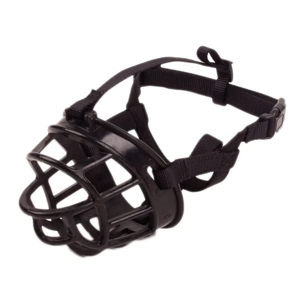 Soft Silicone Dog Muzzle: Breathable Basket Muzzles for Small, Medium, Large, and X-Large Dogs - Stop Biting, Barking, Chewing