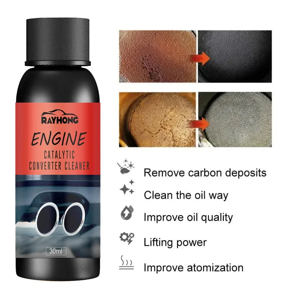 Car Engine Catalyst Converter Cleaner – Easy-to-Clean Automobile Engine CSV Cleaning Accelerator