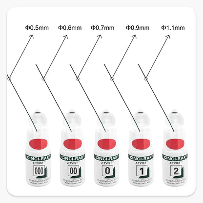 Dental Disposable Gingival Retraction Cord – Knitted Cotton Gum Line, Size 0/00/000 for Denspay