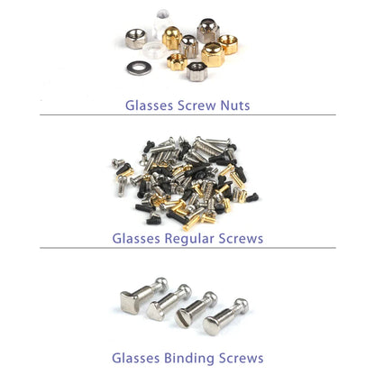 Eyeglass & Sunglass Repair Kit | Mini Screwdriver, Screws, Nuts, Nose Pads & Optical Tool Set