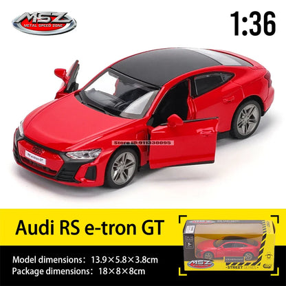 MSZ 1:32 Die-Cast Car Model — Porsche 911 GT3 RS, Audi, BMW & Nissan Alloy Toy Collectible, Decorative Gift for Kids & Adults